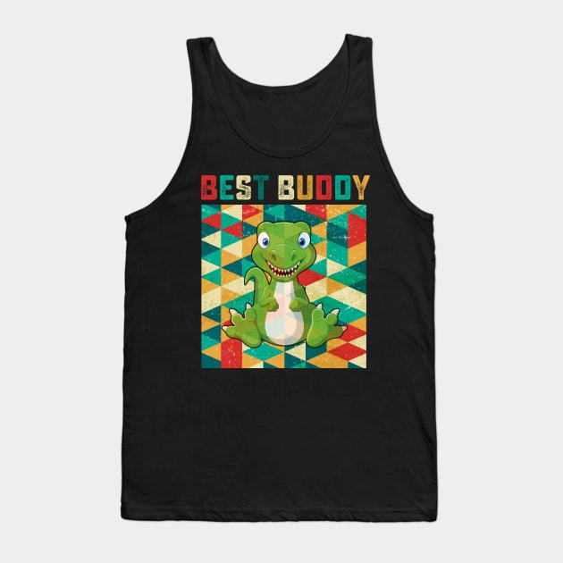 Best Buddy Dinosaurs Tank Top by danieldamssm